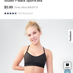 ISO Aeropostale Y-Back Sports Bra